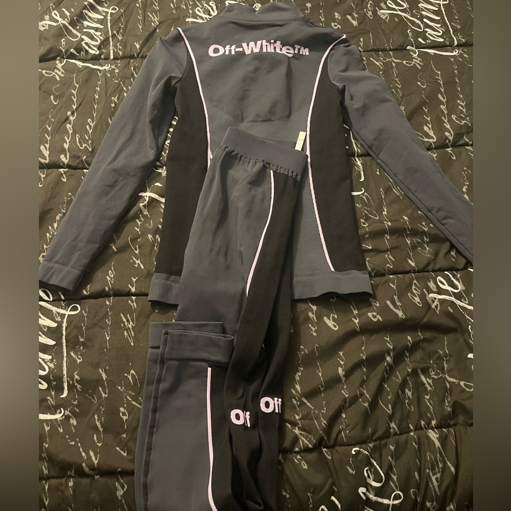 Off White Ski Seaml long sleeve performance set